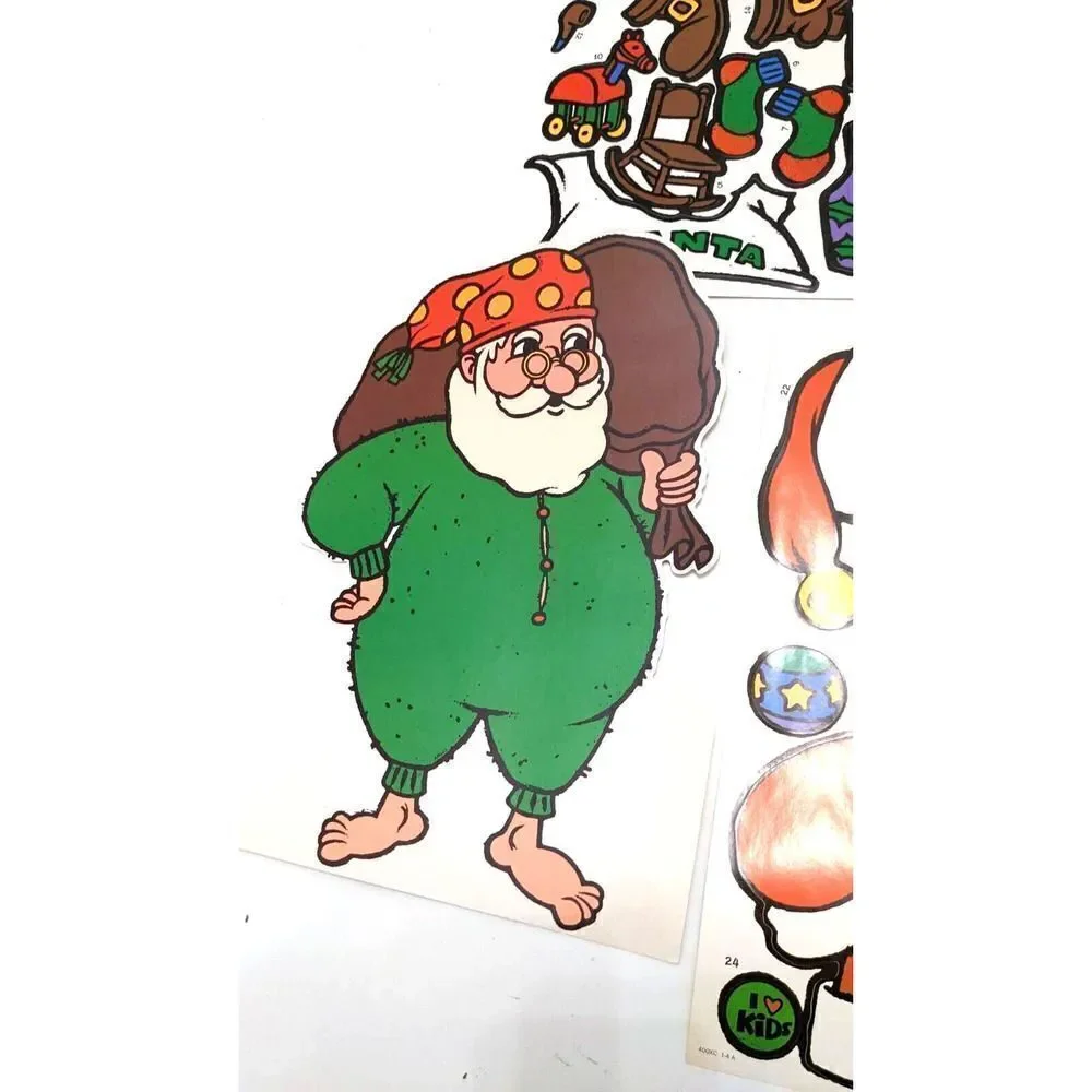 HALLMARK‎ Dress Santa Claus ADVENT CALENDAR Vintage COUNTDOWN TO CHRISTMAS New